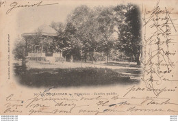 G20- 40) MONT DE MARSAN - PEPINIERE - JARDIN PUBLIC - KIOSQUE - (OBLITERATION DE 1901  - SCANS) - Mont De Marsan