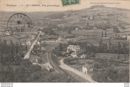 G19- 24) LE LARDIN (DORDOGNE) VUE PANORAMIQUE - (2 SCANS) - Altri & Non Classificati