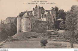 G19- 24) COINS DU PERIGORD - CHATEAU DE FAYRAC (XV° SIECLE) - (2 SCANS) - Other & Unclassified