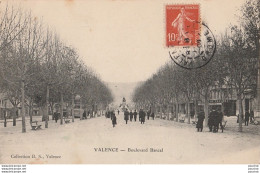 G17- 26) VALENCE - BOULEVARD BANCEL  - (ANIMEE - PROMENEURS) - Valence