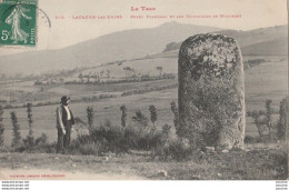 G16- 81) LACAUNE LES BAINS (TARN) PEYRO PLANTADO ET LES MONTAGNES DE MONTALET - (ANIMEE - PERSONNAGE) - Autres & Non Classés