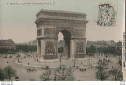 G15- 75) PARIS -  ARC DE TRIOMPHE - (EDITEUR J.L.C. - 2 SCANS)  - Arc De Triomphe