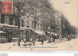 G10- 75) PARIS (XI°)  BOULEVARD VOLTAIRE A LA RUE CHARONNE - (PHARMACIE VOLTAIRE) - Arrondissement: 11