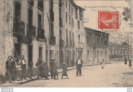 G9- 34) LE BOUSQUET D'ORB (HERAULT) RUE DES ECOLES   - (ANIMEE - ECOLIERS -  PERSONNAGES - VILLAGEOIS) - Autres & Non Classés