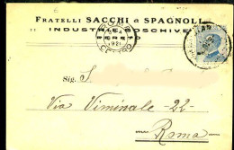 AB741 PERETO- COMMERCIALE FRATELLI  SACCHI & SPAGNOLI , INDUSTRIE BOSCHIVE - Autres & Non Classés