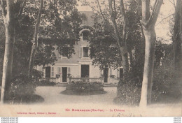 G3- 31) BOUSSENS (HAUTE GARONNE)  LE CHATEAU  - EN 1913 -  ( 2 SCANS ) - Altri & Non Classificati