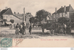 G2-21) ENVIRONS DE BEAUNE - PULIGNY- MONTRACHET - (ANIMEE - PERSONNAGES - VILLAGEOIS - ATTELAGE CHEVAL)) - Autres & Non Classés