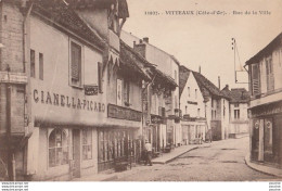 G2- 21) VITTEAUX (COTE D'OR) RUE DE LA VILLE - (2 SCANS) - Autres & Non Classés