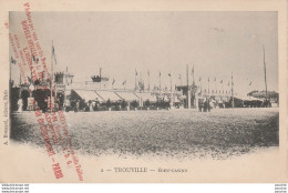 G2-14)  TROUVILLE - EDEN - CASINO + PUBLICITE CORSETS MAISON A. SIMON , PARIS - (2 SCANS) - Trouville