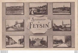 G3- 38) FEYSIN (ISERE)  SOUVENIR  - (MULTIVES - 2 SCANS) - Sonstige & Ohne Zuordnung