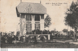 G1- 89) SENS - BORDS DE L 'YONNE CHALET DU VELO SPORT - (ANIMEE - 2 SCANS) - Sens