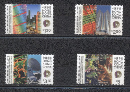 Hong Kong 1997- World Bank Group And International Monetary Fund Annual Meetings Set (4v) - Unused Stamps