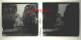 COLMAR En 1933 (Haut Rhin) - Plaque De Verre En Stéréo - Taille 58 X 128 Mlls - Glass Slides