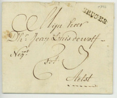 BRUGES Brugge Pour Aelst Alost 1796 - 1794-1814 (Französische Besatzung)