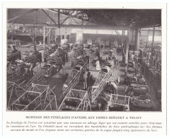 1926 - Iconographie - Vélizy-Villacoublay (Yvelines) - Ateliers Bréguet - Ohne Zuordnung