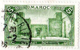 Maroc (Prot.Fr) Poste Obl Yv: 66 Mi:24 Fez Bab-Segma (TB Cachet Rond) - Oblitérés