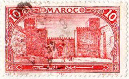 Maroc (Prot.Fr) Poste Obl Yv: 67 Mi:25 Fez Bab-Segma (cachet Rond) - Gebruikt