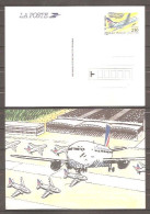 FRANCE - Entier Carte Postal Neuf. LA POSTE 1992. 2778 CP1- 2,50 F. L'Aéropostale "Nancy-Lunéville" 1912. - Cartes Postales Types Et TSC (avant 1995)