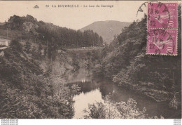 H29- 63) LA BOURBOULE - LE  LAC DU BARRAGE - La Bourboule