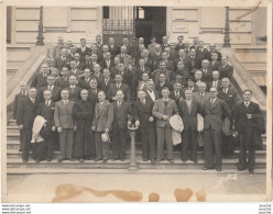 TARBES - PHOT HALL - CINQUANTENAIRE CLASSE 1916 - 5 MAI 1946 - AU DOS LE PATRONYMES DE CERTAINS PROFESSEURS - 2 SCANS - Tarbes