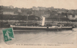 H28- 62) BOULOGNE SUR MER - LE PAQUEBOT " BRIGHTON QUEEN " - Boulogne Sur Mer