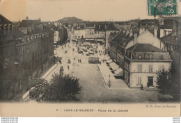 H18- 39) LONS LE SAUNIER (JURA) PLACE DE LA LIBERTE  - Lons Le Saunier