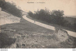 H16-60) CAVILLON - LES MARNIERES - (ANIMEE - CYCLISTE - 2  SCANS) - Other & Unclassified
