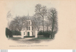 H15- 32) CHATEAU DE MIRAMONT PAR MONTESTRUC (GERS) - (2 SCANS) - Mirande