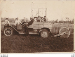 MARMANDE - PHOTO BALISTAI - VEHICULE LICORNE ,TYPE B7w4 De 1924 - CARROSSEE EN "NORMANDE" ENTRETIEN PELOUSE - 3 SCANS - PKW