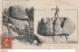 H12- 81) CASTRES (TARN) ROCHERS DE PEYREMOUYROU OU DES ESCUDELIOUS - (2 SCANS) - Castres