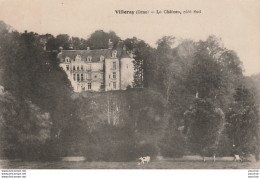 H7- 61) VILLERAY (ORNE) LE CHATEAU , COTE SUD - (VACHES AUX PATURAGES - 2 SCANS) - Autres & Non Classés