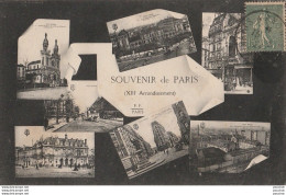 H3- 75) SOUVENIR DE PARIS (XIII° ARRONDISSEMENT)  - Paris (13)