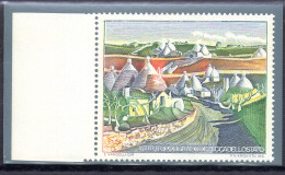 1984 - "Alberobello" Emissione Sperimentale In Calcografia A Sei Colori - Errors And Curiosities