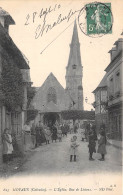 14-MOYAUX- L'EGLISE RUE DE LISIEUX - Otros & Sin Clasificación