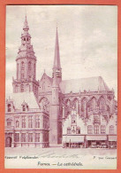 37P - Furnes - Veurne - La Cathédrale - Photo Gevaert Sépia - Veurne