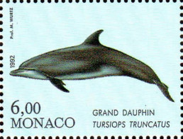 Monaco Poste N** Yv:1823 Mi:2060 Grand Dauphin Tursiops Truncatus - Ungebraucht