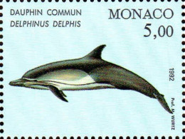 Monaco Poste N** Yv:1822 Mi:2059 Dauphin Commun Delphinus Delphis - Unused Stamps