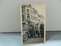 MONS +MILITARIA:TRES RARE PHOTO 6X10 D'AMATEUR DU GENERAL MONTGOMERY LE 5 AVRIL 1946 LORS DE SA VISITE EN BELGIQUE - Mons