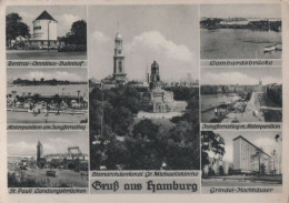 56898 - Hamburg - U.a. Lombardsbrücke - 1952 - Andere & Zonder Classificatie