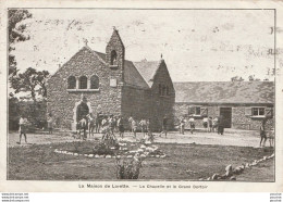 I23- 50) FERMANVILLE (MANCHE) MAISON DE LORETTE - LA CHAPELLE ET LE GRAND DORTOIR  - (ANIMEE - 2 SCANS) - Sonstige & Ohne Zuordnung