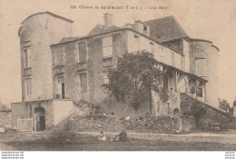 I21- 82) SAINT PROJET (TARN ET GARONNE) CHATEAU COTE NORD - (ANIMEE - 2 SCANS)  - Autres & Non Classés