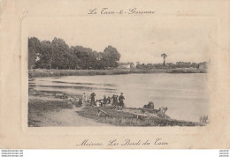 I20- 82) MOISSAC - LES BORDS DU TARN - (ANIMEE - LAVEUSES - 2 SCANS) - Moissac