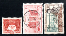 A.O.F. - ( 3 Timbres Oblitere ) - Used Stamps