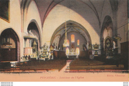 I20- 11) PUICHERIC (AUDE)  INTERIEUR EGLISE - (COULEURS - 2 SCANS) - Altri & Non Classificati