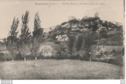 I20-82) ROQUECOR (TARN ET GARONNE) VUE DES ROCHERS - COTE SUD ET ROC DES NOBIS  - 2 SCANS) - Autres & Non Classés