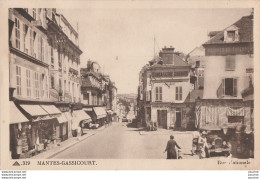 I20- 78) MANTES GASSICOURT - RUE NATIONALE - (QUINCAILLERIE DROUARD - BOUCHERIE  - 2 SCANS) - Mantes La Ville