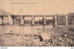 I18-36) CUZION (INDRE) LE  PONT DES PILES - ( 2 SCANS ) - Autres & Non Classés