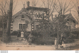 I17-40) SANGUINET  (LANDES) LA VILLA DU LAC  - (TRES  ANIMEE - ENFANTS - PERSONNAGES - 2 SCANS) - Altri & Non Classificati