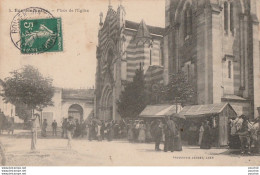 I15-47) BON ENCONTRE - PLACE DE L'EGLISE  - (TRES ANIMEE - JOUR DE FETE) - Bon Encontre