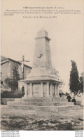 82) MONTGAILLARD PAR LAVIT (TARN ET GARONNE) MONUMENT ELEVE PAR LE CONSEIL MUNICIPAL - CALVAIRE DE LA MISSION - 2 SCANS - Autres & Non Classés